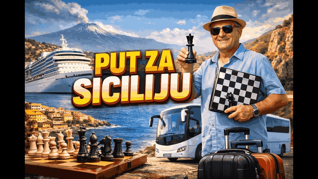 Sicilijanska odbrana varijanta Sveshnikov...POSLE PARTIJE PUT NA Siciliju ?!