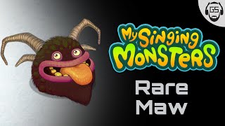 Rare Maw (Sound and Animation) on Cold Island | My Singing Monsters