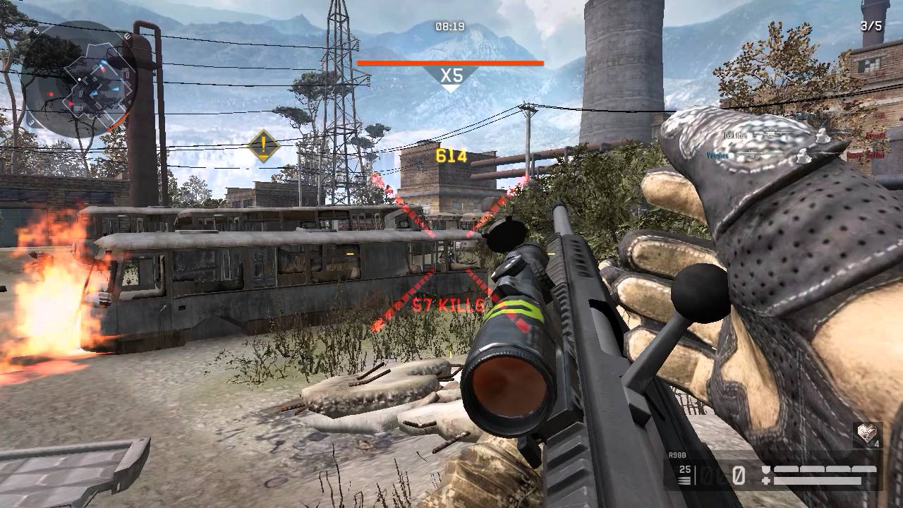 Evro Warface Мочем ботов на PVE с R98B