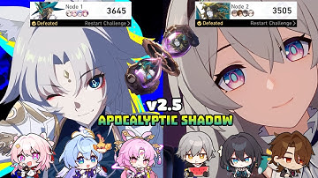 E0S1 Feixiao & E0S0 Firefly Cook v2.5 Apocalyptic Shadow - Honkai: Star Rail