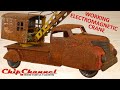 1930s Marx Battery Operated ElectroMagnetic Crane Truck Restoration