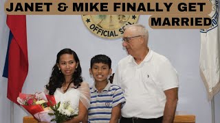 JANET AND MIKE GOT MARRIED!