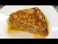 Простой рецепт шарлотки из блинчиков 🌟 Hot pancake pie with apples