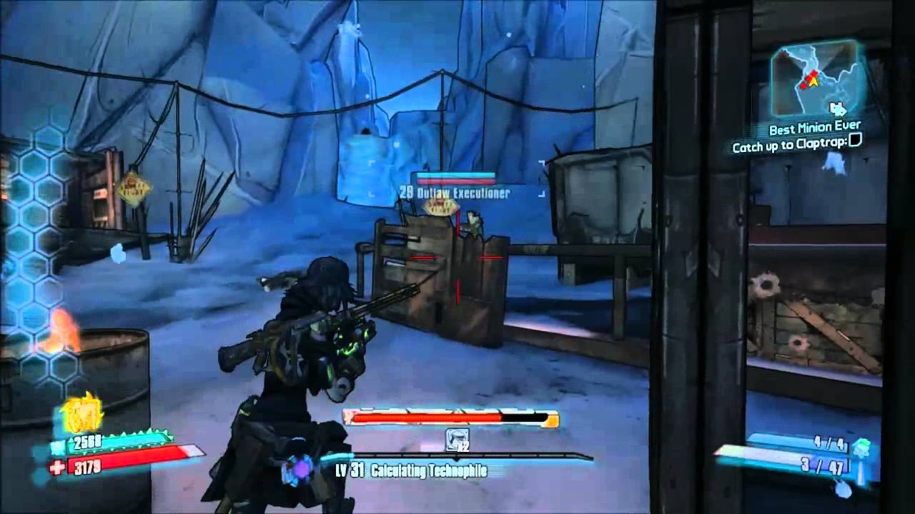 borderlands 2 third person command