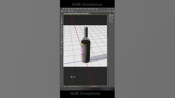 Create 3D Botal In Photoshop #shorts #adobe #shortvideo #viral #photoshop2022 #video #photoshop