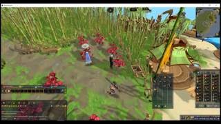 Runescape The Arc 2 - AFK Farming Picking Berries/Mushrooms! - Best XP!