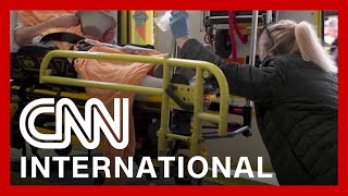 CNN rides in ambulance in country hard-hit by coronavirus