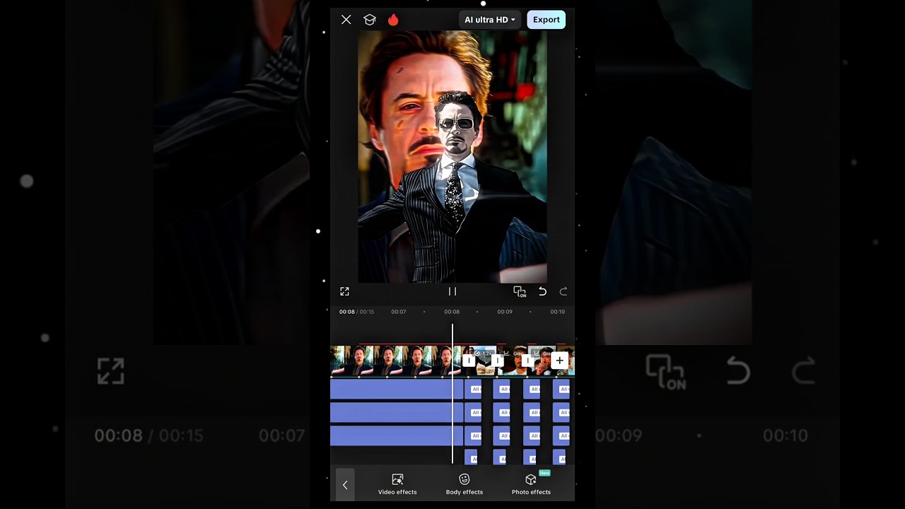 Iron-Man edit [Los voltage slowed & reverb] Avengers edit in capcut |