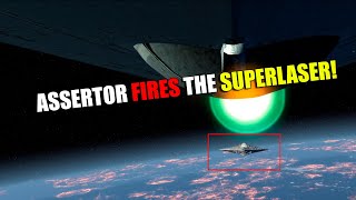 Epic Assertor vs Mandator 3 Battle! Super Dreadnought Clash in Star Wars Empire at War AR