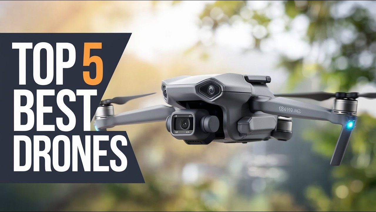 Top 5 BEST Drones for Aerial Photography & Video in 2026 - YouTube
