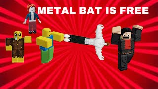 METAL BAT IS FINALLY FREE IN THE STRONGEST BATTLEGROUNDS!
