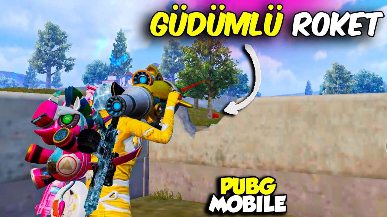 KAR TOPU ROKETİ İLE RAKİBİ SİNİR EDİYORUM ! | PUBG MOBİLE