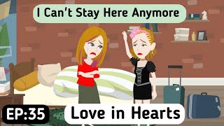 Love in Hearts 💕 Part 35 | English story | English Speaking Story |  English Simple Stories