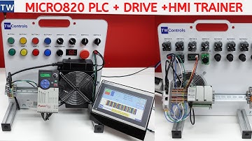 Micro820 PLC Trainer for Connected Components Workbench