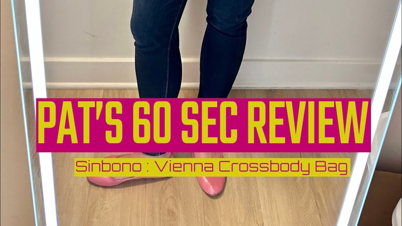 Sinbono Bag Review and Use code PATRIANASONIA for 26% off!