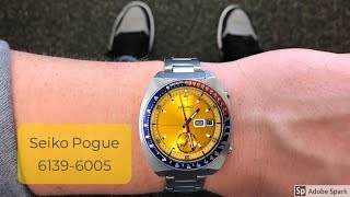 Seiko 6139-6005 True Pogue watch review
