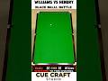 Decider Drama Hendry vs Williams!! CueCraft Studio #snooker