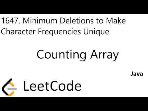 LeetCode 1647 |