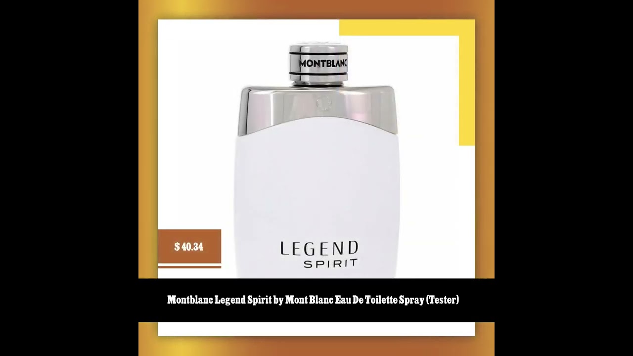 Montblanc Legend Spirit by Mont Blanc Eau De Toilette Spray (Tester)
