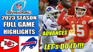Kansas City Chiefs vs Buffalo Bills AFC Divisional Playoffs [FULL GAME] | NFL Highlights TODAY 2023