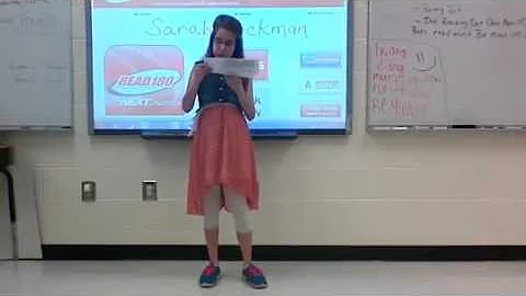 Sarah Dickman: 2014 All-Star Award Finalist