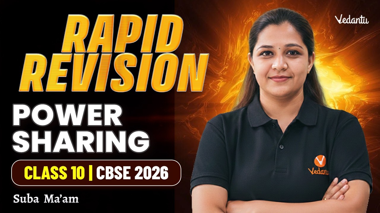 Power Sharing | Rapid Revision | Class 10 SST | CBSE 2026 | Suba Ma'am
