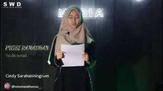 PUISI RAMADHAN - Cindy Sarahatiningrum | SWD PROJECT