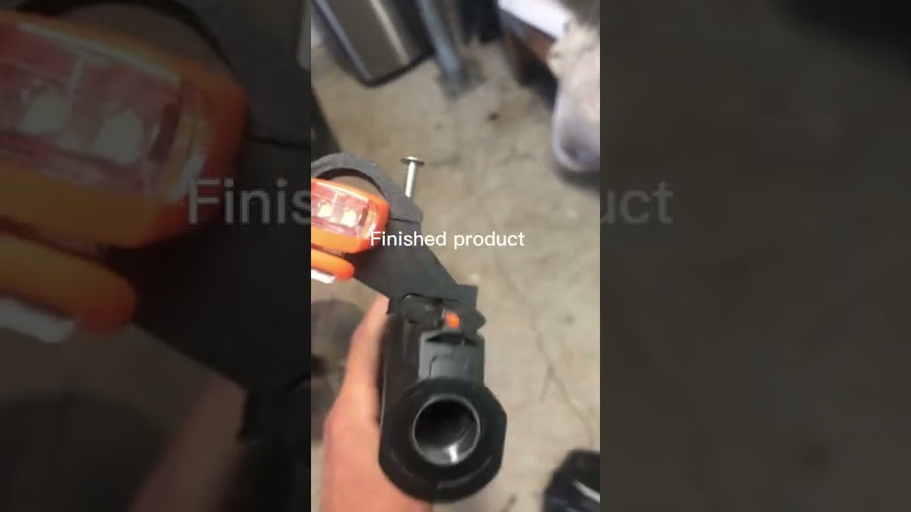 3d printed flashlight mount