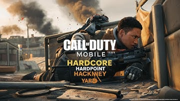 "Intense Hardcore Hardpoint Gameplay on Hackney Yard | Call of Duty Mobile