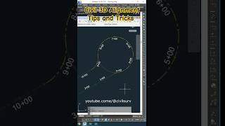 Creating Civil 3D Alignments: Essential Tips and Techniques #tutorial