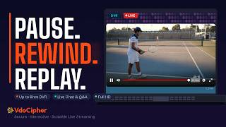 Live Streaming with DVR, Interactive Chat & Q&A | VdoCipher Live