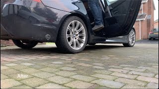 E61 BMW rear suspension squeak fix