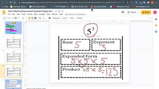 Beginning Exponents Expanded and Exponential Form