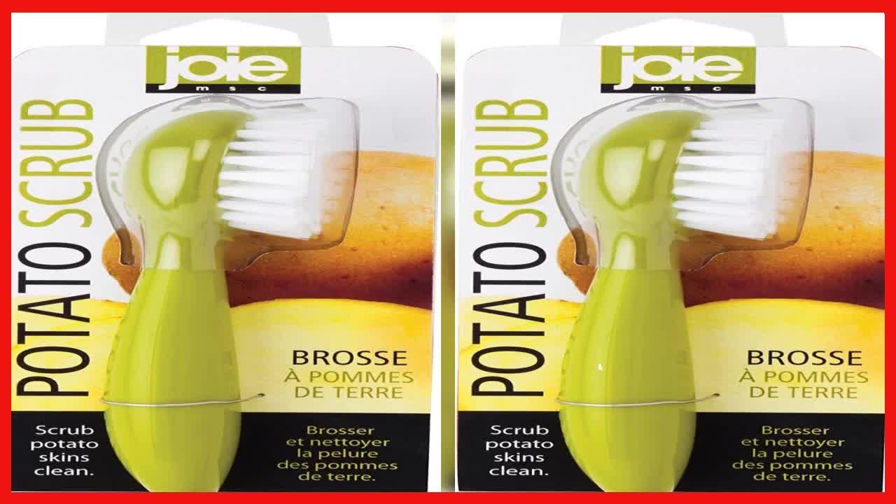 Joie Potato Scrub Vegetable Scrubber Brush YouTube