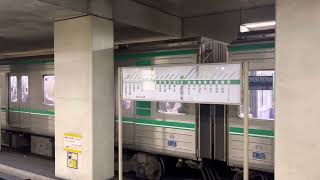Osaka Metro中央線24系乗車02編成コスモスクエア行き発着シーン