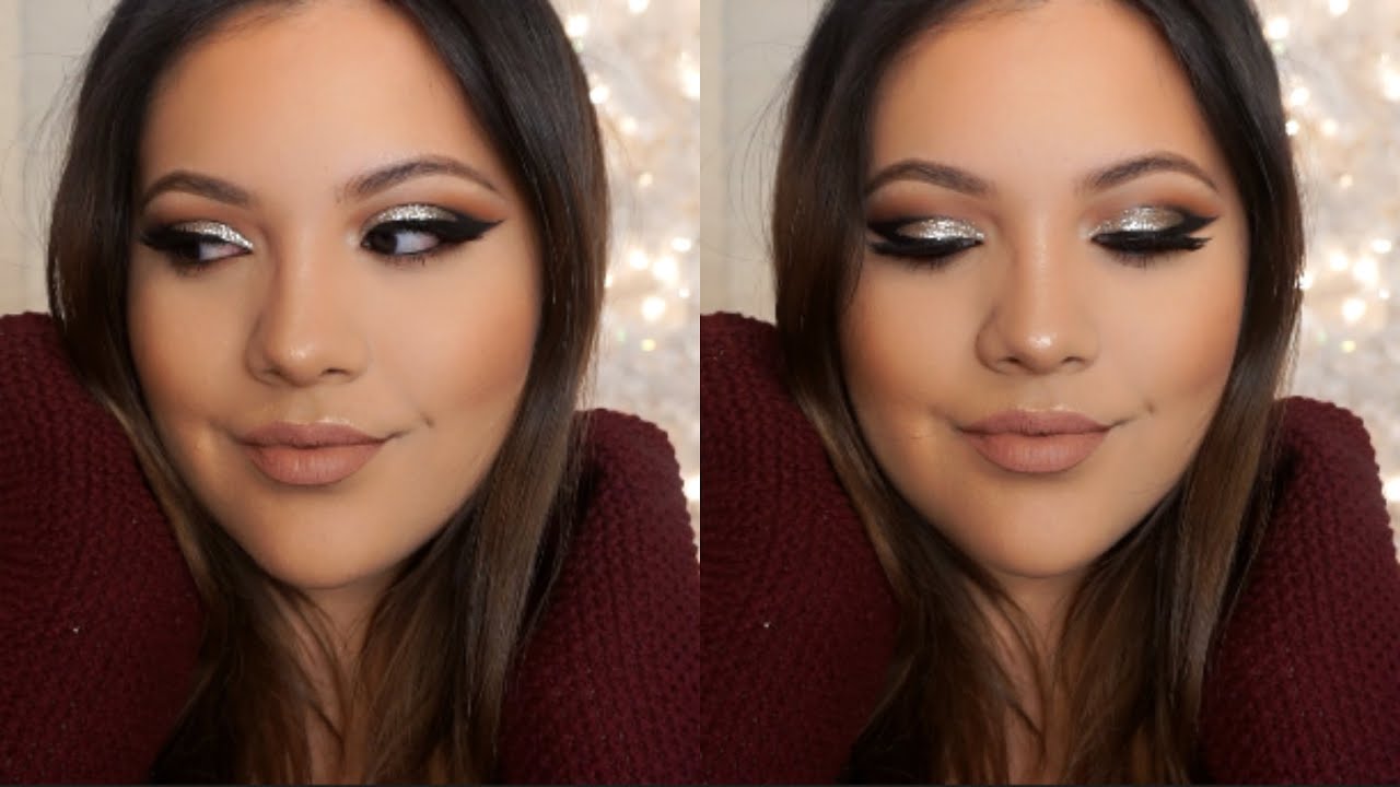 NYE Glam Cat Eye Cut Crease!