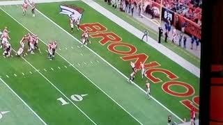 Famous Dre Kirkpatrick interception return bobble VS Denver 11-19-17 Wealth