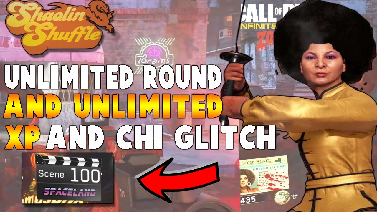SHAOLIN SHUFFLE *UNLIMITED CHI / ROUND GLITCH* ( UNLIMITED XP ) after patch 1.14