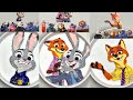 Nick & Judy Color Mixing Compilation | Recreating Zootopia Colors 3#zootopia2#artist #art#nick#judy
