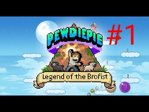 Прохождение игры PewDiePie: Legend of the Brofist на андроид #1 (Генерал Бочка)