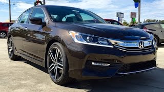 2016 Honda Accord SPORT Full Review / Start Up / Exhaust