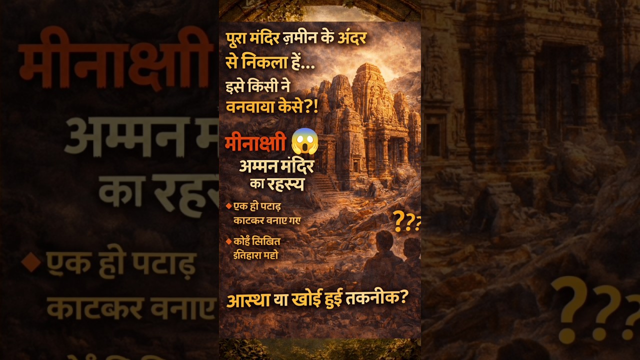 Masrur Rock Cut Temple Mystery 😱