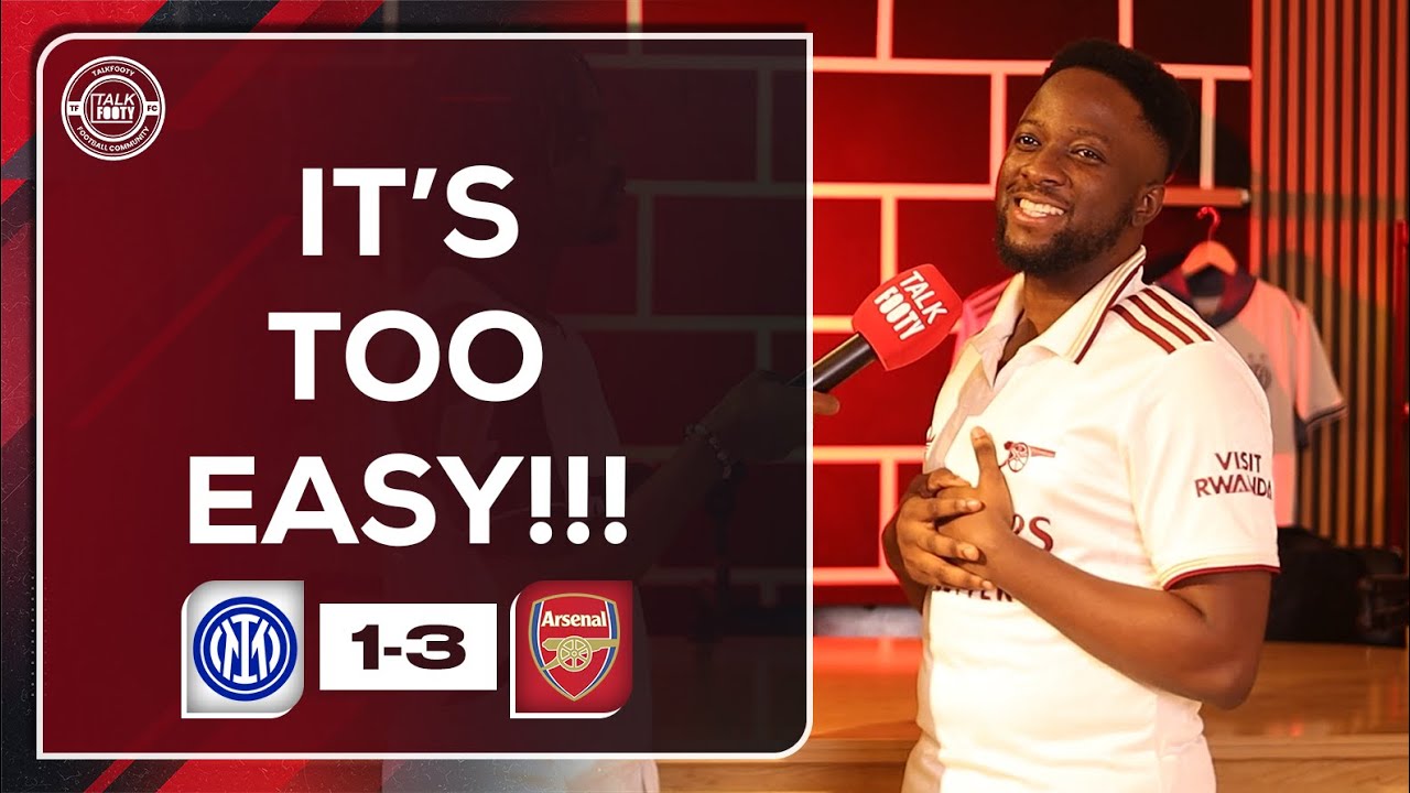 INTER MILAN 1-3 ARSENAL | FANS REACTION VIDEO | UEFA CHAMPIONS LEAGUE HIGHLIGHTS