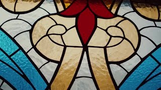 Stained Glass Window Stock Video