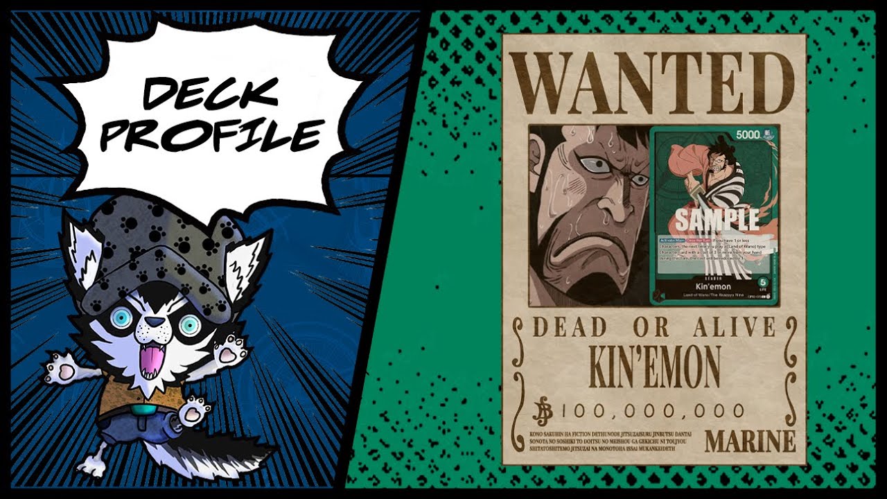 Hablemos de KIN'EMON Deck Profile One Piece TCG en Español YouTube