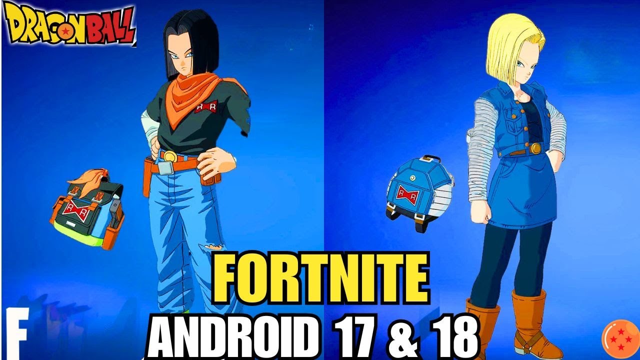 BRAND NEW ANDROID 17 & 18 FORTNITE SKINS! Major Leak YouTube