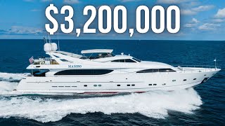Touring a $3,200,000 SuperYacht | Custom Line 112 Super Yacht Walkthrough