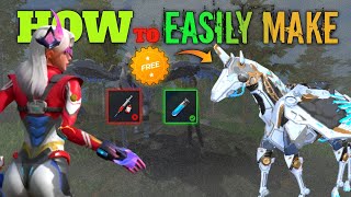 How To Easily Make A Armor Wing Horse For Free
