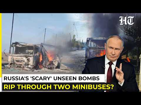 Putin’s Glide Bombs Turn Buses Into Death Traps? Deadly Kramatorsk Strike Halts Public Transport