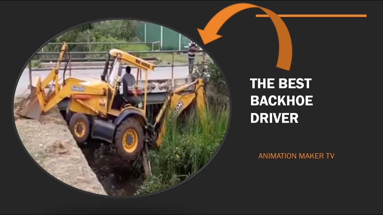 Best backhoe Operator - YouTube